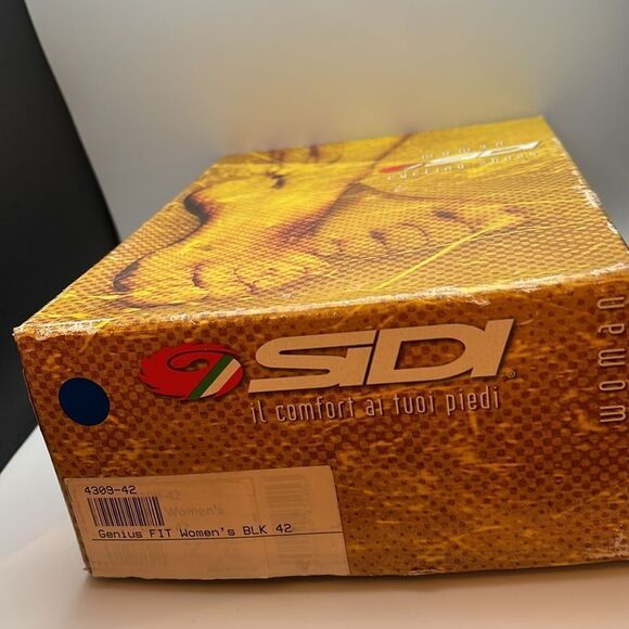 SIDI Genius Fit women’s black cycling shoes NWOT, size 42 or 9-9.5 - Picture 9 of 12